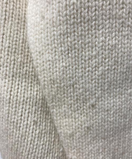 and wander（アンドワンダー）and wander (アンドワンダー) lopi knit sweater ホワイト サイズ:S/Mの古着・服飾アイテム