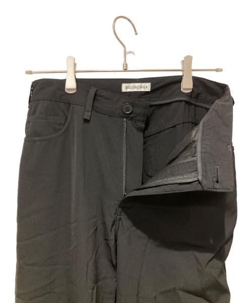 BALENCIAGA（バレンシアガ）BALENCIAGA (バレンシアガ) スラックス ブラック サイズ:34の古着・服飾アイテム
