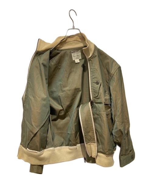 MEN'S BIGI（メンズビギ）MEN'S BIGI (メンズビギ) ダブルジップブルゾン ベージュ サイズ:Lの古着・服飾アイテム