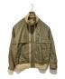 MEN'S BIGI（メンズビギ）の古着「ダブルジップブルゾン」｜ベージュ