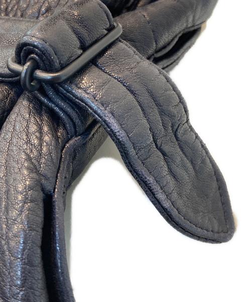 ISSEY MIYAKE MEN（イッセイミヤケメン）ISSEY MIYAKE MEN (イッセイミヤケメン) ラムレザーパンツ ブラック サイズ:Sの古着・服飾アイテム