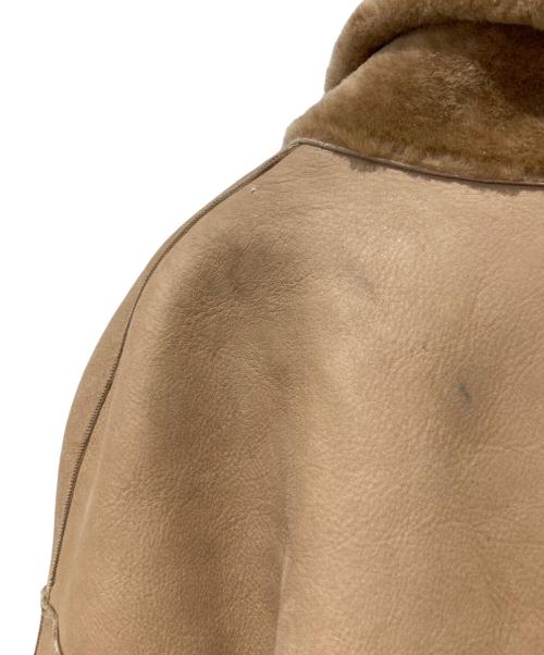 DROMe（ドローム）DROMe (ドローム) ラムレザーコート ベージュ サイズ:XSの古着・服飾アイテム