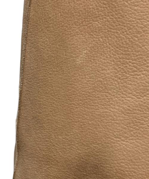 DROMe（ドローム）DROMe (ドローム) ラムレザーコート ベージュ サイズ:XSの古着・服飾アイテム