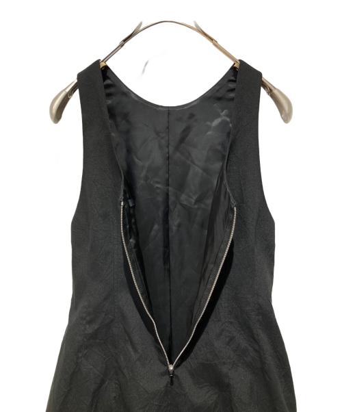 YLEVE（イレーヴ）YLEVE (イレーヴ) T/C TROPICAL WASHER OP/トロピカルウォッシャーワンピース ブラック サイズ:１の古着・服飾アイテム