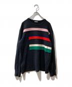 COMME des GARCONS HOMMEコムデギャルソン オム）の古着「デザインニット」｜マルチカラー