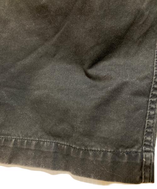 COMME des GARCONS HOMME（コムデギャルソン オム）COMME des GARCONS HOMME (コムデギャルソン オム) 後染めワイドチノスラックス ブラック サイズ:Lの古着・服飾アイテム