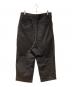 COMME des GARCONS HOMME (コムデギャルソン オム) 後染めワイドチノスラックス ブラック サイズ:L：14000円