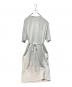 Graphpaper（グラフペーパー）の古着「Fine Cotton Mock Neck Big Sleeve Dress」｜ホワイト