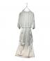 Graphpaper (グラフペーパー) Fine Cotton Mock Neck Big Sleeve Dress ホワイト サイズ:00：11000円