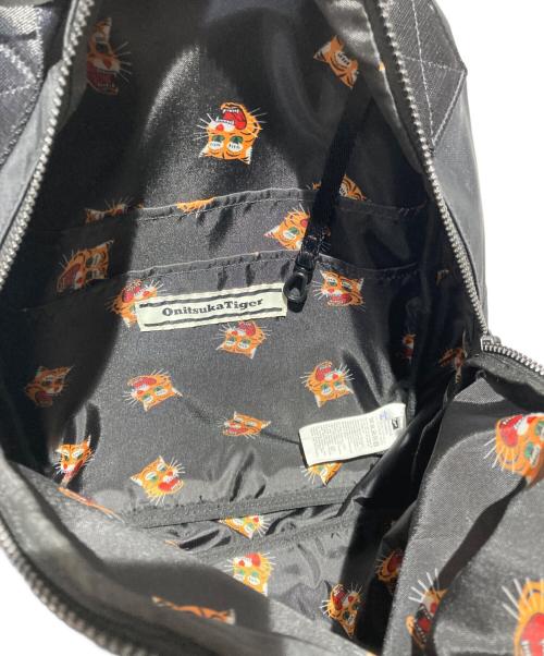 Onitsuka Tiger（オニツカタイガー）Onitsuka Tiger (オニツカタイガー) SMALL BACK PACK ブラックの古着・服飾アイテム