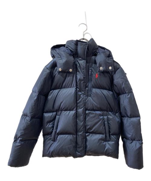 POLO RALPH LAUREN（ポロ・ラルフローレン）POLO RALPH LAUREN (ポロ・ラルフローレン) ウォーターリペラントキルテッドダウンジャケット ネイビー サイズ:XSの古着・服飾アイテム