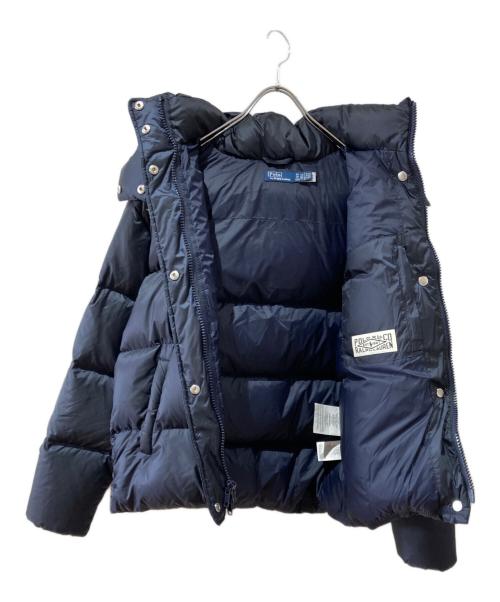 POLO RALPH LAUREN（ポロ・ラルフローレン）POLO RALPH LAUREN (ポロ・ラルフローレン) ウォーターリペラントキルテッドダウンジャケット ネイビー サイズ:XSの古着・服飾アイテム