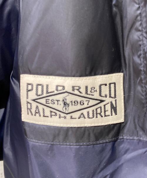 POLO RALPH LAUREN（ポロ・ラルフローレン）POLO RALPH LAUREN (ポロ・ラルフローレン) ウォーターリペラントキルテッドダウンジャケット ネイビー サイズ:XSの古着・服飾アイテム