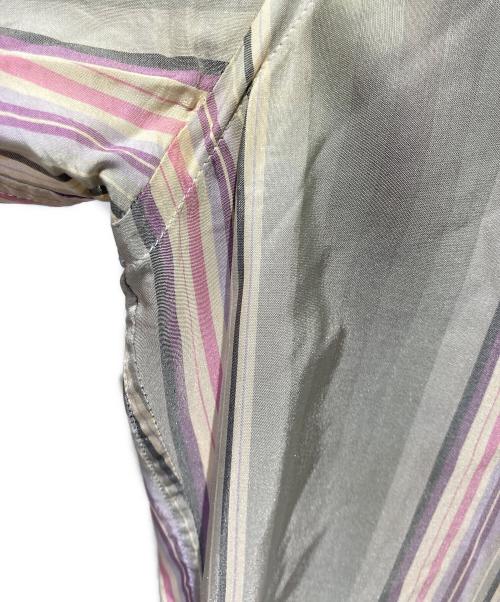 PRADA（プラダ）PRADA (プラダ) シルクシャツ グレー サイズ:43の古着・服飾アイテム