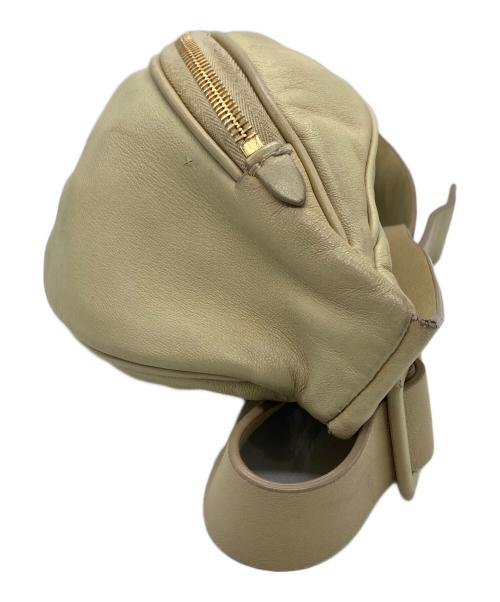 JIL SANDER（ジルサンダー）JIL SANDER (ジルサンダー) ムーンバッグ ベージュの古着・服飾アイテム