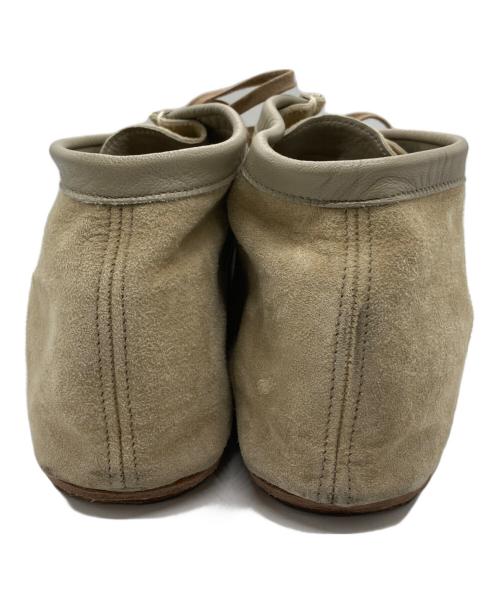 AURALEE（オーラリー）AURALEE (オーラリー) SUEDE MOCCASIN SHORT BOOTS ベージュ サイズ:9の古着・服飾アイテム