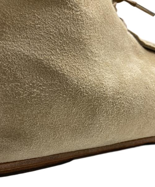 AURALEE（オーラリー）AURALEE (オーラリー) SUEDE MOCCASIN SHORT BOOTS ベージュ サイズ:9の古着・服飾アイテム