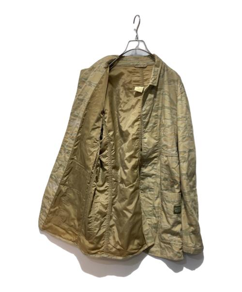stussy（ステューシー）stussy (ステューシー) ミリタリーテーラードジャケット ベージュ サイズ:表記無しの古着・服飾アイテム