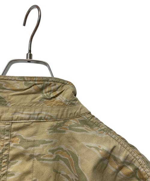 stussy（ステューシー）stussy (ステューシー) ミリタリーテーラードジャケット ベージュ サイズ:表記無しの古着・服飾アイテム