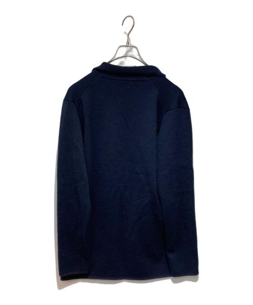 DRESSTERIOR（ドレステリア）DRESSTERIOR (ドレステリア) ダブルブレスト ニットジャケット ネイビー サイズ:Mの古着・服飾アイテム