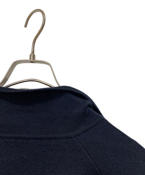 DRESSTERIOR（ドレステリア）DRESSTERIOR (ドレステリア) ダブルブレスト ニットジャケット ネイビー サイズ:Mの古着・服飾アイテム