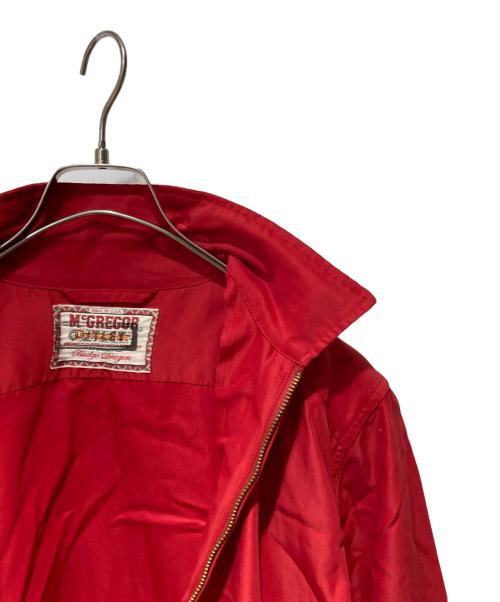 macgregor（マクレガー）MacGREGOR (マクレガー) ドリズラージャケット レッド サイズ:42の古着・服飾アイテム