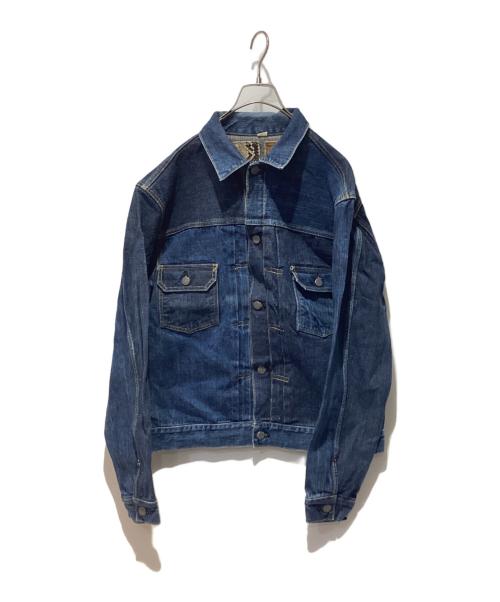 SUGAR CANE（シュガーケーン）SUGAR CANE (シュガーケーン) 14oz.DENIM BLOUSE インディゴ サイズ:42の古着・服飾アイテム
