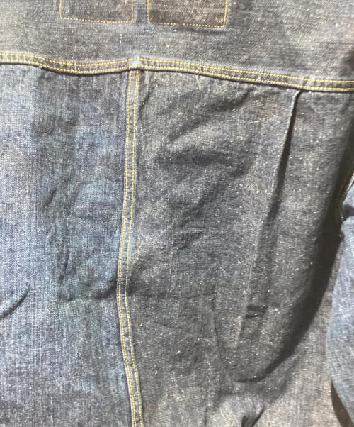 SUGAR CANE（シュガーケーン）SUGAR CANE (シュガーケーン) 14oz.DENIM BLOUSE インディゴ サイズ:42の古着・服飾アイテム