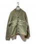 GUELL MASTARD（グエルマスタード）の古着「Shaggy Knit Cardigan」｜オリーブ