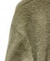中古・古着 GUELL MASTARD (グエルマスタード) Shaggy Knit Cardigan オリーブ サイズ:L：12000円