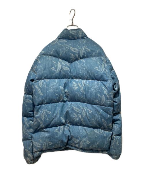Ron Herman（ロンハーマン）Ron Herman (ロンハーマン) コンチョボタンダウンジャケット ブルー サイズ:Mの古着・服飾アイテム
