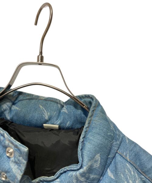 Ron Herman（ロンハーマン）Ron Herman (ロンハーマン) コンチョボタンダウンジャケット ブルー サイズ:Mの古着・服飾アイテム