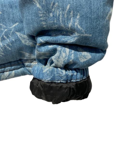 Ron Herman（ロンハーマン）Ron Herman (ロンハーマン) コンチョボタンダウンジャケット ブルー サイズ:Mの古着・服飾アイテム