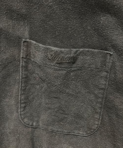 SUPREME（シュプリーム）SUPREME (シュプリーム) フランネルシャツ ブラック サイズ:Lの古着・服飾アイテム