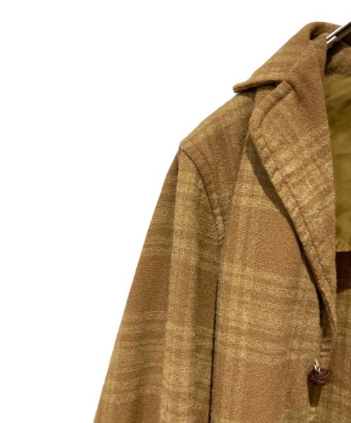 PENDLETON（ペンドルトン）PENDLETON (ペンドルトン) 50’sチェックウールアンコンジャケット ベージュ サイズ:Sの古着・服飾アイテム