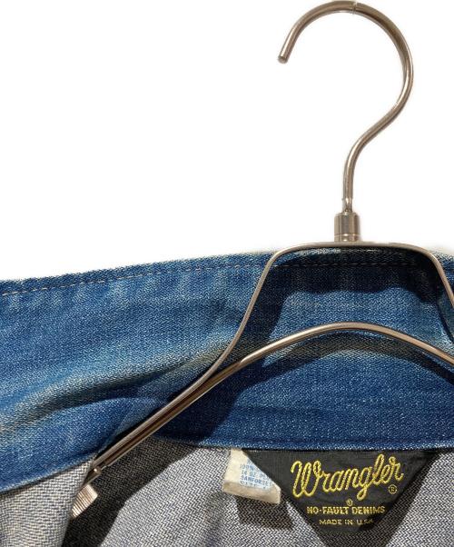 Wrangler（ラングラー）Wrangler (ラングラー) 70’s デニムジャケット インディゴ サイズ:40の古着・服飾アイテム