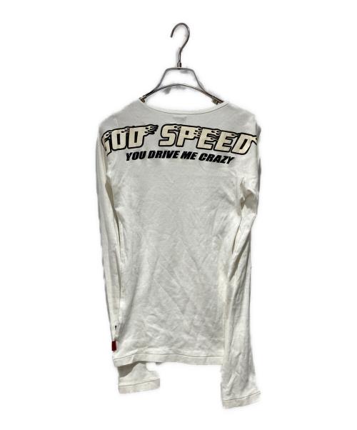 L.G.B（ルグランブルー）L.G.B (ルグランブルー) ロングスリーブTシャツ ホワイトの古着・服飾アイテム