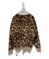 HUF (ハフ) LEOPARD CARDIGAN ブラウン×ブラック サイズ:L 未使用品：10000円