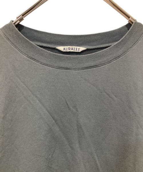 AURALEE（オーラリー）AURALEE (オーラリー) SUPER HIGH GAUGE NAPPED SWEAT TEE グレー サイズ:5の古着・服飾アイテム