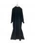 HYKE（ハイク）の古着「MAXI SHIRT DRESS」｜ブラック