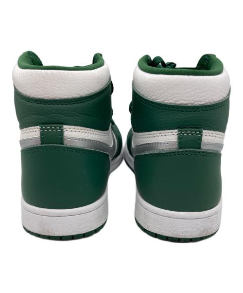 NIKE（ナイキ）NIKE (ナイキ) ハイカットスニーカー ホワイト×グリーン サイズ:26cmの古着・服飾アイテム