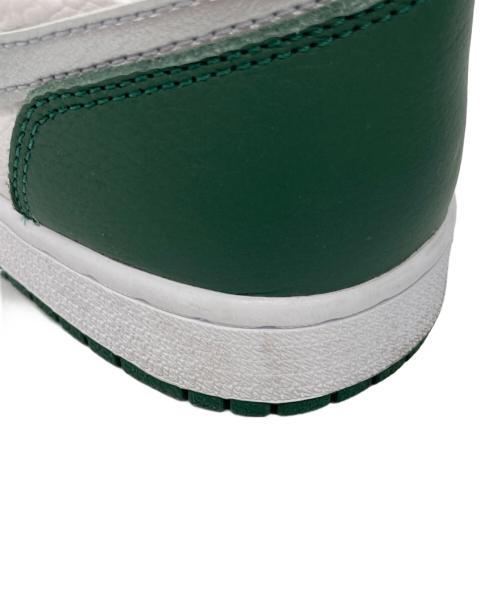 NIKE（ナイキ）NIKE (ナイキ) ハイカットスニーカー ホワイト×グリーン サイズ:26cmの古着・服飾アイテム