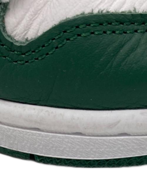 NIKE（ナイキ）NIKE (ナイキ) ハイカットスニーカー ホワイト×グリーン サイズ:26cmの古着・服飾アイテム