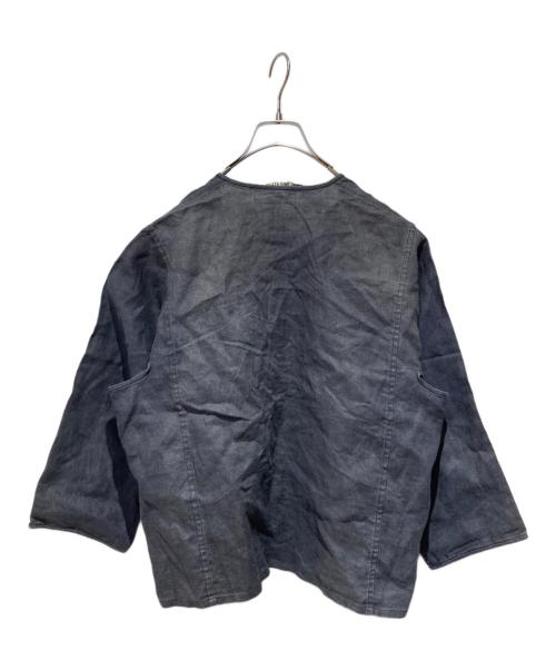 COMME des GARCONS（コムデギャルソン）COMME des GARCONS (コムデギャルソン) リネンジャケット ブラック サイズ:不明の古着・服飾アイテム