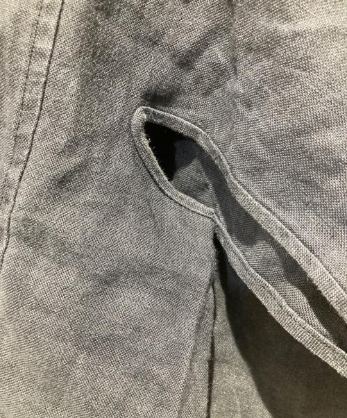 COMME des GARCONS（コムデギャルソン）COMME des GARCONS (コムデギャルソン) リネンジャケット ブラック サイズ:不明の古着・服飾アイテム