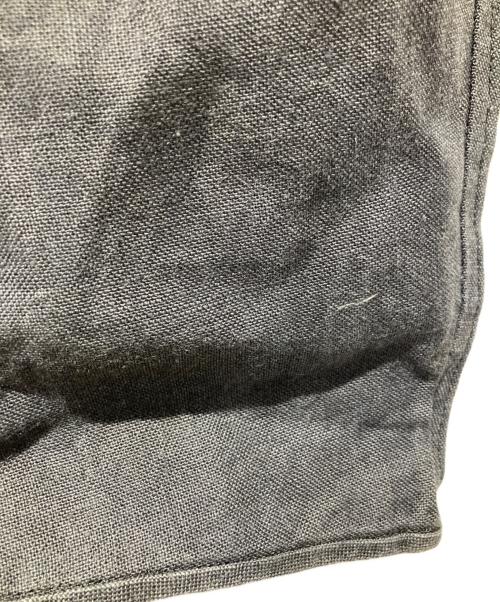 COMME des GARCONS（コムデギャルソン）COMME des GARCONS (コムデギャルソン) リネンジャケット ブラック サイズ:不明の古着・服飾アイテム