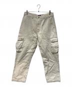 stussyステューシー）の古着「カーゴパンツ」｜ホワイト