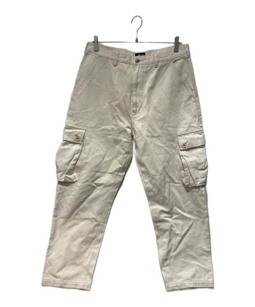 stussy（ステューシー）stussy (ステューシー) カーゴパンツ ホワイト サイズ:34の古着・服飾アイテム