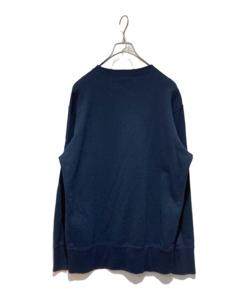 LOOPWHEELER（ループウィラー）LOOPWHEELER (ループウィラー) GROOVISIONS コラボスウェット ネイビー サイズ:Ｌの古着・服飾アイテム