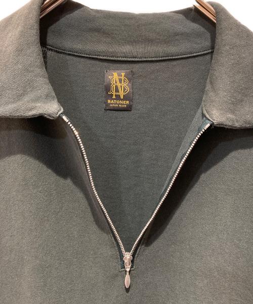 BATONER（バトナ―）BATONER (バトナ―) JUMBERCA TENJIKU POLO ZIP グリーン サイズ:3の古着・服飾アイテム